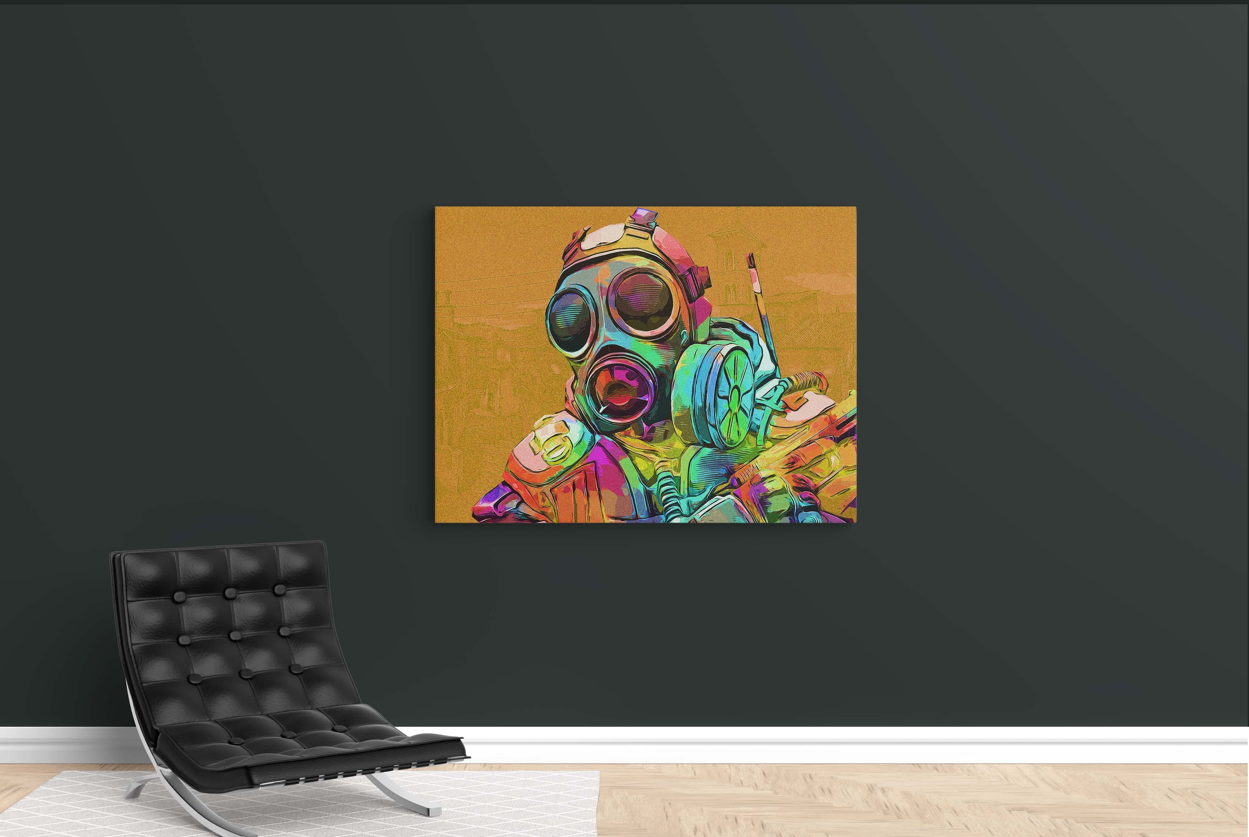 Tablou Canvas - Colorful Counter Terrorist