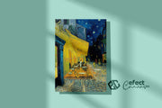Tablou Canvas - Vincent Van Gogh - The café terrace at night
