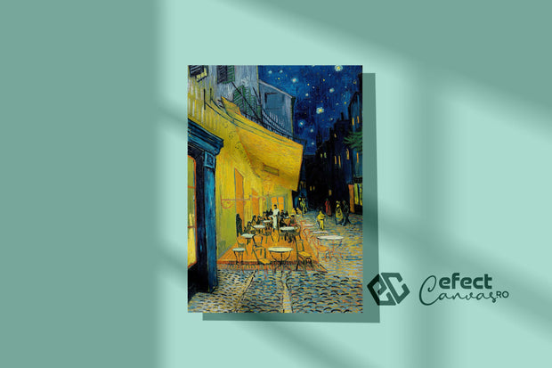 Tablou Canvas - Vincent Van Gogh - The café terrace at night