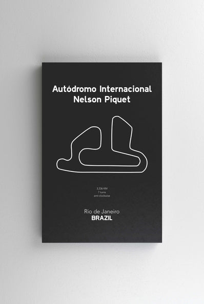 Tablou Canvas - Autodromo Internacional Nelson Piquet
