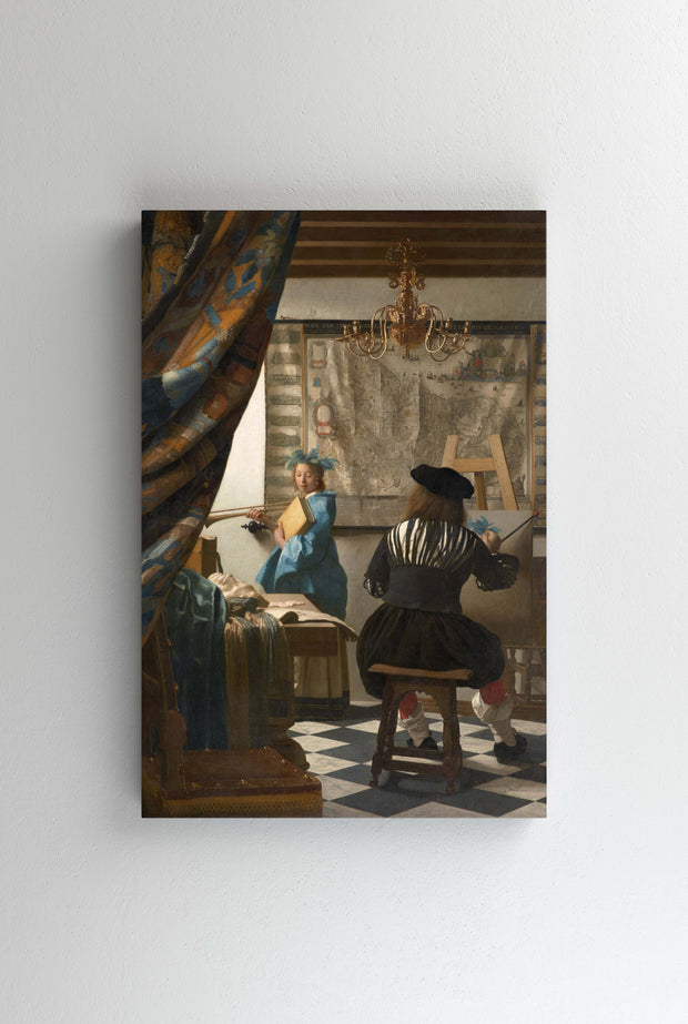 Tablou Canvas - Johannes Vermeer - The Art of Painting