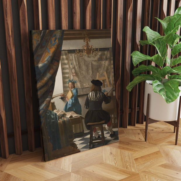 Tablou Canvas - Johannes Vermeer - The Art of Painting