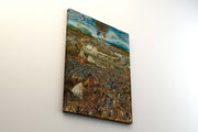Tablou Canvas - Melchior Feselen - Siege of the city of Alesia by Julius Caesar and the fight against Vercingetorix