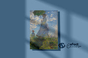 Tablou Canvas - Claude Monet - Woman with a Parasol