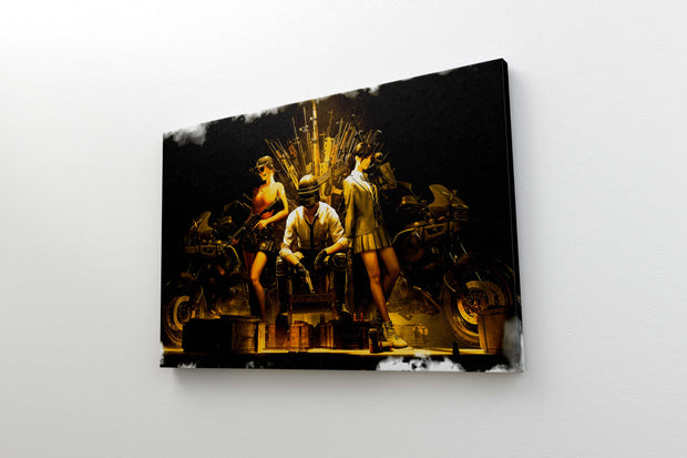 Tablou Canvas - Pubg Throne