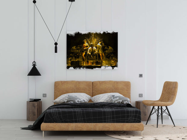 Tablou Canvas - Pubg Throne