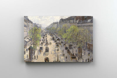 Tablou Canvas - Camille Pissarro - Le Boulevard de Montmartre