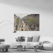 Tablou Canvas - Camille Pissarro - Le Boulevard de Montmartre