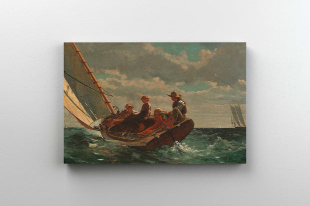 Tablou Canvas - Winslow Homer - Breezing Up (A Fair Wind)