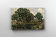 Tablou Canvas - Jean-Baptiste Camille Corot - Forest of Fontainebleau