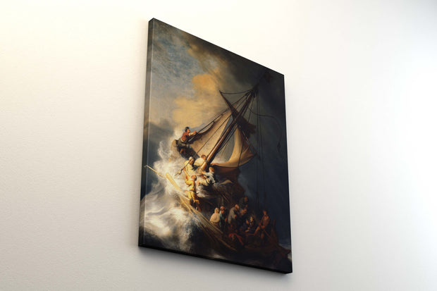 Tablou Canvas - Rembrandt van Rijn - The Storm on the Sea of Galilee XS