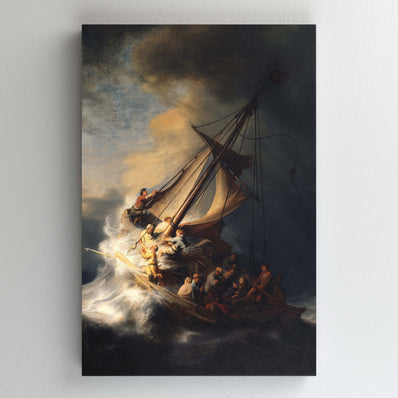 Tablou Canvas - Rembrandt van Rijn - The Storm on the Sea of Galilee