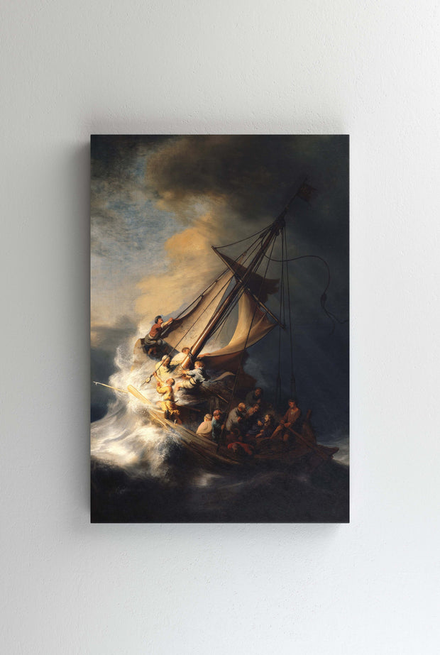 Tablou Canvas - Rembrandt van Rijn - The Storm on the Sea of Galilee XS