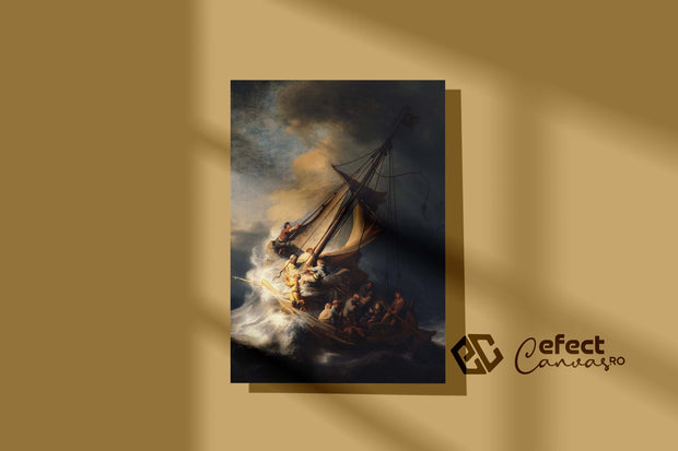 Tablou Canvas - Rembrandt van Rijn - The Storm on the Sea of Galilee