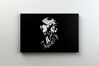 Tablou Canvas - Rocket League Car & Ball