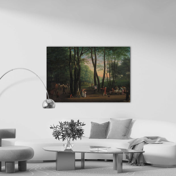 Tablou Canvas - Jens Juel - The Dancing Glade at Sorgenfri, North of Copenhagen