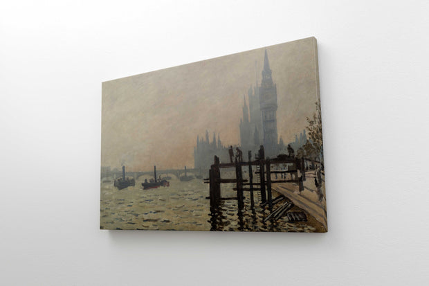 Tablou Canvas - Claude Monet - The Thames below Westminster