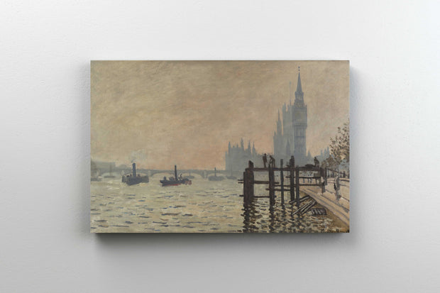Tablou Canvas - Claude Monet - The Thames below Westminster