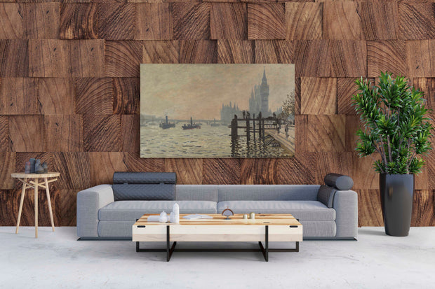 Tablou Canvas - Claude Monet - The Thames below Westminster