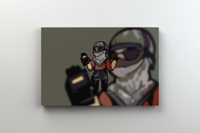 Tablou Canvas - Cute Elite Crew