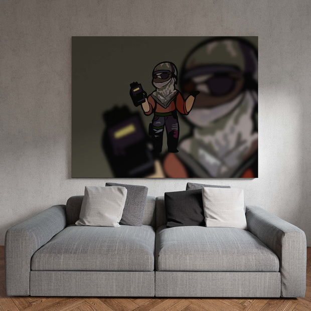 Tablou Canvas - Cute Elite Crew