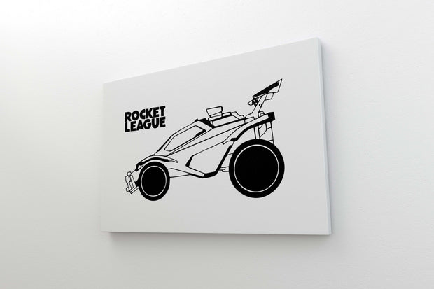 Tablou Canvas - Rocket League Side View