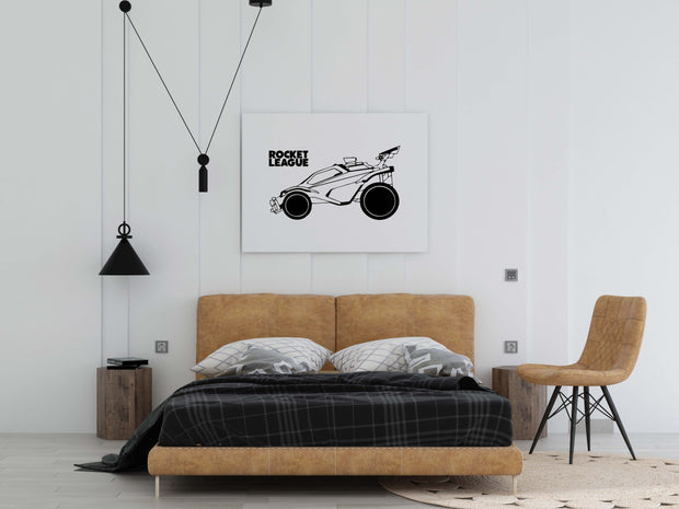 Tablou Canvas - Rocket League Side View