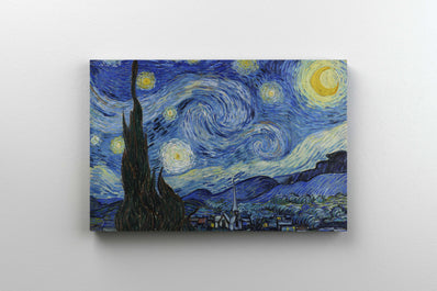 Tablou Canvas - Vincent Van Gogh - The Starry Night [XS]