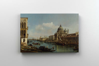 Tablou Canvas - Bernardo Bellotto - View of the Grand Canal: Santa Maria della Salute and the Dogana