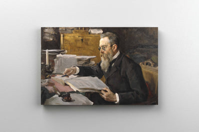 Tablou Canvas - Valentin Serov - Portrait Of Nikolai Rimsky Korsakov