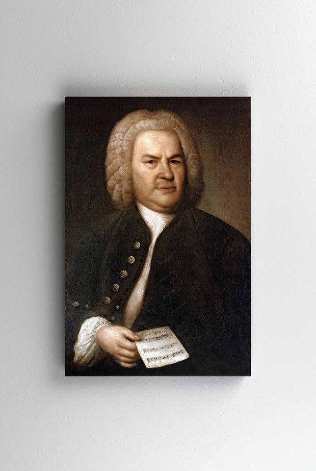 Tablou Canvas - Elias Gottlob Haussmanne - Johann Sebastian Bach