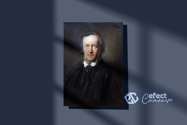 Tablou Canvas - Franz von Lenbach - Lenbach Richard Wagner