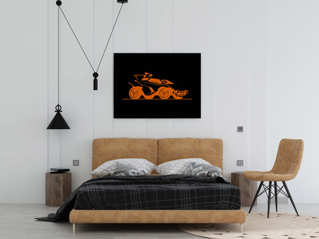 Tablou Canvas - Rocket League Octane Side View