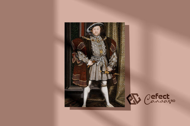 Tablou Canvas - Hans Holbein the Younger - Portrait of Henry VIII