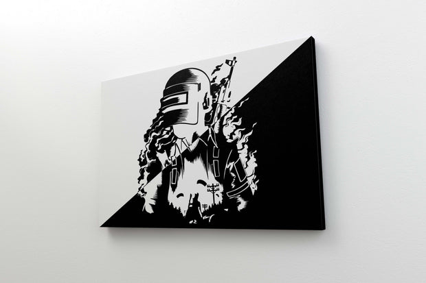 Tablou Canvas - Pubg Shape Artwork