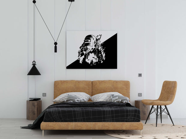 Tablou Canvas - Pubg Shape Artwork
