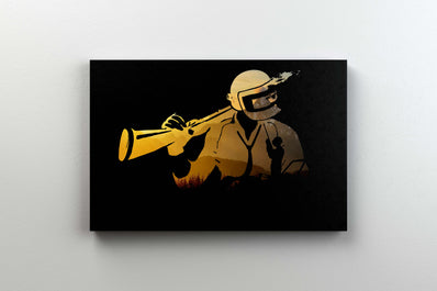 Tablou Canvas - Pubg Dark Landscape