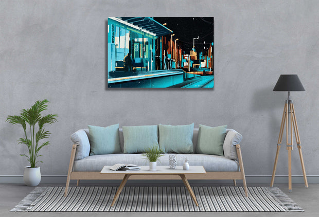 Tablou Canvas - Train Station