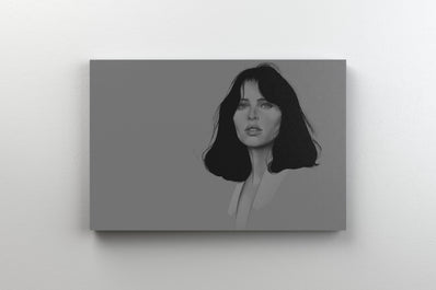 Tablou Canvas - A face in France