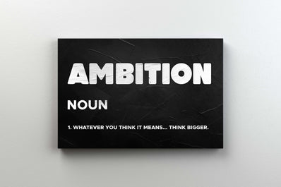 Tablou Canvas - Ambition