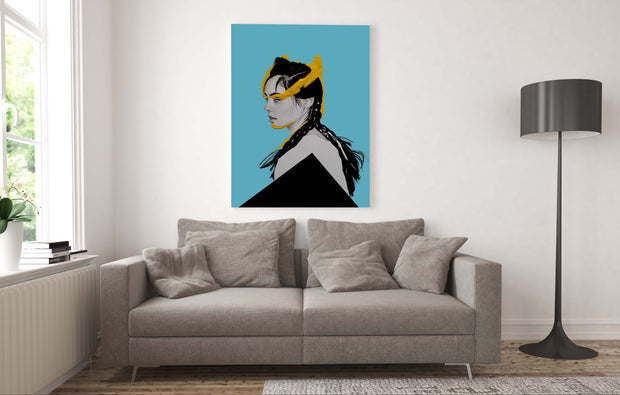 Tablou Canvas - Aura Yellow