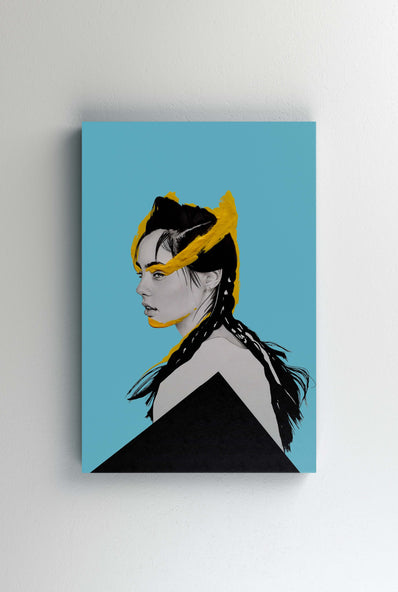 Tablou Canvas - Aura Yellow