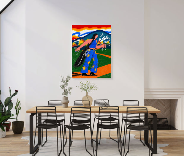 Tablou Canvas - Bang