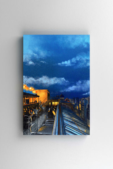 Tablou Canvas - Closer to the Moon