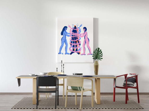 Tablou Canvas - Connections
