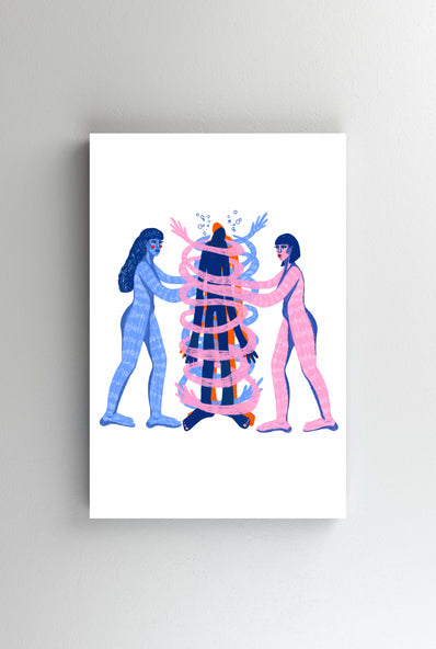 Tablou Canvas - Connections