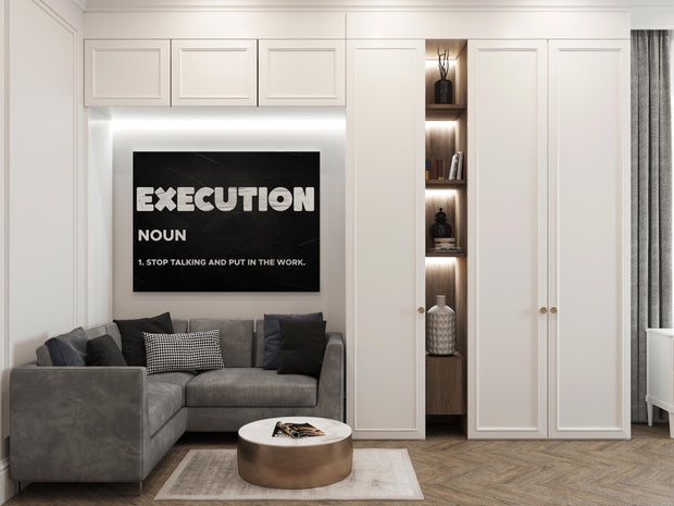 Tablou Canvas - Execution