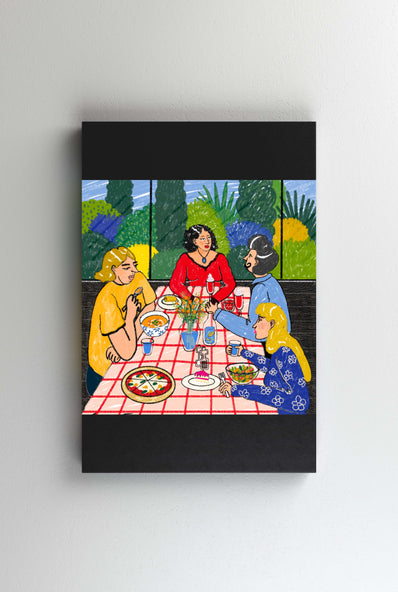 Tablou Canvas - Family dinner