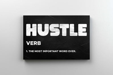 Tablou Canvas - Hustle