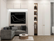 Tablou Canvas - Monza Black